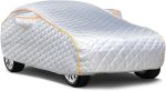 Paramètres du produit : 1. Nom du produit : housse de voiture. 2. Marque du produit : CORNING 3. Slogan de marque : experts en couverture de voiture CORNING 4. Matériel : Couche extérieure – Tissu Oxford résistant au soleil et au gel Couche intermédiaire - Coton ignifuge épaissi Couche intérieure - Couche intérieure en taffetas souple blanc Décoration - Bande réfléchissante de nuit 5. Taille : produits personnalisés (Besoin de fournir un modèle de voiture de service client) 6. Poids : 5 à 6,5 kg (Selon le modèle) 7. Gamme d'utilisation : disponible en toutes saisons 8Modèles applicables: voiture/Suv/Mv Méthode de fixation : 1. Contraction de la bande élastique côté inférieur fixe 2. Fixation de la courroie de roue Caractéristiques du produit : 1. Jupe traînante, chaleur plus de fois 2. Protection solaire ; Résistant aux intempéries, à la neige 3. Chaleur épaississante en coton ignifuge 4. Avertissement réfléchissant la nuit Coupe-vent à 5,360 degrés 6. Hiver pour maintenir la température de la voiture, rapide et confortable pour démarrer la voiture 7. Épaisseur supérieure à 1 cm – N fois plus épaisse que le manteau de voiture ordinaire. 8. Couche extérieure – Tissu Oxford épais (protection solaire, imperméable, antigel). 9. Couche intermédiaire – coton ignifuge épais (peut maintenir la température à l'intérieur de la voiture). 10. Couche intérieure – Couche intérieure en taffetas de polyester doux (peut protéger la peinture de la voiture). Attention : Effet imperméable : ce tissu de manteau de voiture matelassé épaissi a un certain effet imperméable, mais le sandwich central dans le coton doit être avec le tissu de doublure en tissu avec un composite de machine de matelassage à plusieurs aiguilles ensemble (pour éviter le processus d'emballage de roulement du coton ignifuge), de sorte que la surface du manteau de voiture il y aura quelques trous d'épingle, les trous d'épingle s'infiltreront dans une partie de l'eau, mais il peut être Scènes applicables : Convient à toutes les saisons : 1. Printemps - Résistant à la pluie 2. Été – Protection solaire et protection UV, empêchent l'intérieur de la voiture de vieillir 3.Automne - Bloquer les feuilles 4. Hiver – Blocage de la neige, -50 degrés pour rester au chaud, prévention de la grêle Berline : S: 3,7-4,1 M * 1,7 M * 1,5 M (Taille S contacter le service client/Message) M : 4,1-4,3 M*1,75 M*1,5 M (Taille M contacter le service client/Message) L : 4,3-4,6 M*1,8 M*1,5 M XL : 4,6-4,8 M * 1,8 M * 1,5 M XXL : 4,9-5,2 M*2 M*1,5 M SUV :YM : 4,2-4.5 M * 1,8 M * 1,7 M YL : 4,5-90,7 M * 1,9 M * 1,8 M YXL : 4,7-4,9 M * 2 M * 1,8 M YXXL : 4,9-5,1 M*2 M*1,8 M Veuillez mesurer la longueur du corps ou envoyez-nous un message sur votre modèle avant de passer commande. Si vous avez besoin de le personnaliser, veuillez contacter le service client. Les détails du produit sont invités à nous consulter.Merci pour votre confiance et votre soutien.